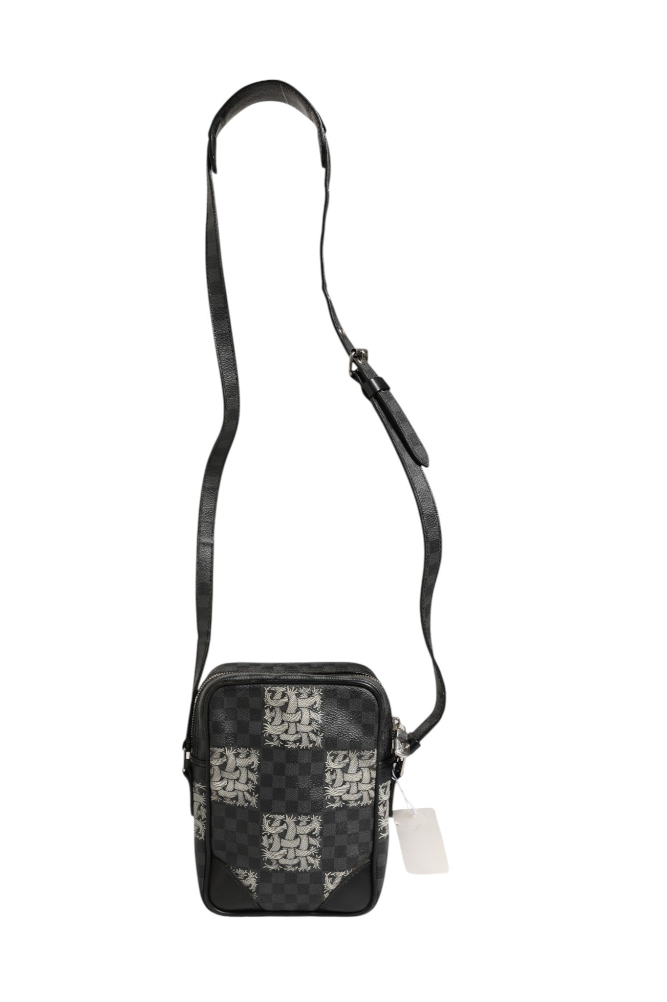 Bolso de hombro Louis Vuitton Black Damier Graphite Canvas Amazon Christopher Nemeth