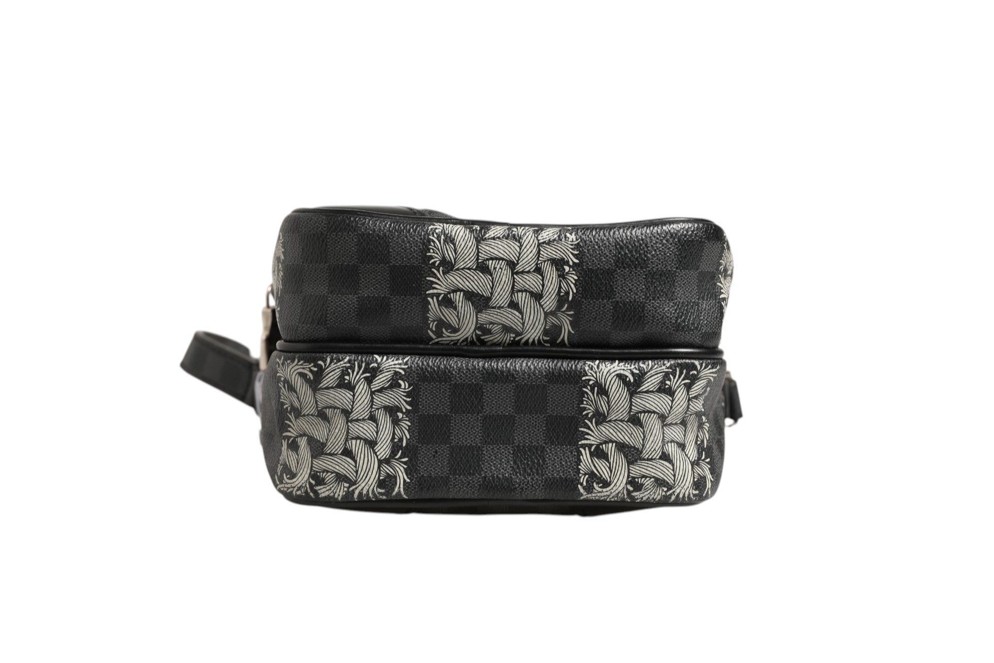 Bolso de hombro Louis Vuitton Black Damier Graphite Canvas Amazon Christopher Nemeth