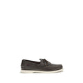 Sebago Brown Calf Leather Bos Taurus Slip-On Loafers