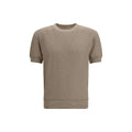 Piacenza Cashmere Beige Cotton Sweatshirt