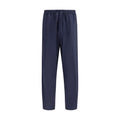 Umit Benan Blue Cotton Casual Pants