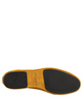 Mocasines planos Dolce & Gabbana de terciopelo amarillo con corazón DG