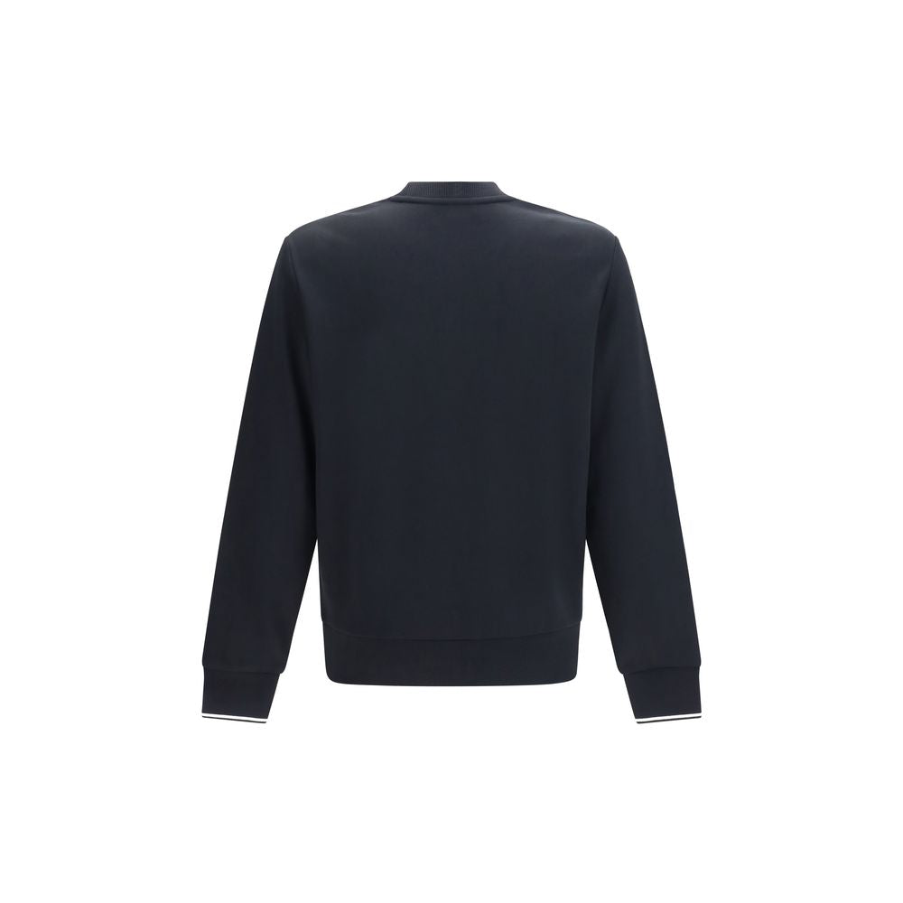 Sudadera Fred Perry negra de algodón