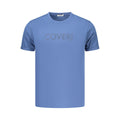 Camiseta de hombre Coveri Moving Blue de algodón