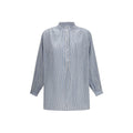 Marant Etoile Blue Cotton Pattern Shirt