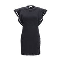 Marant Etoile Black Cotton Casual Dress