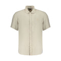 North Sails Beige Linen Shortsleeve Shirt