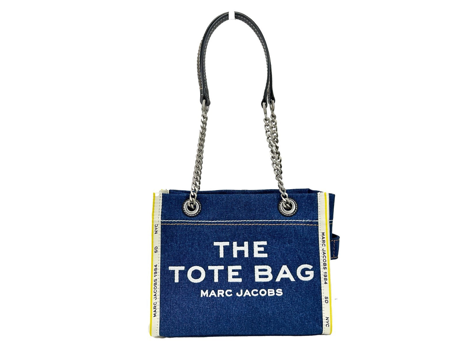 Minibolso tote Marc Jacobs Denim Chain