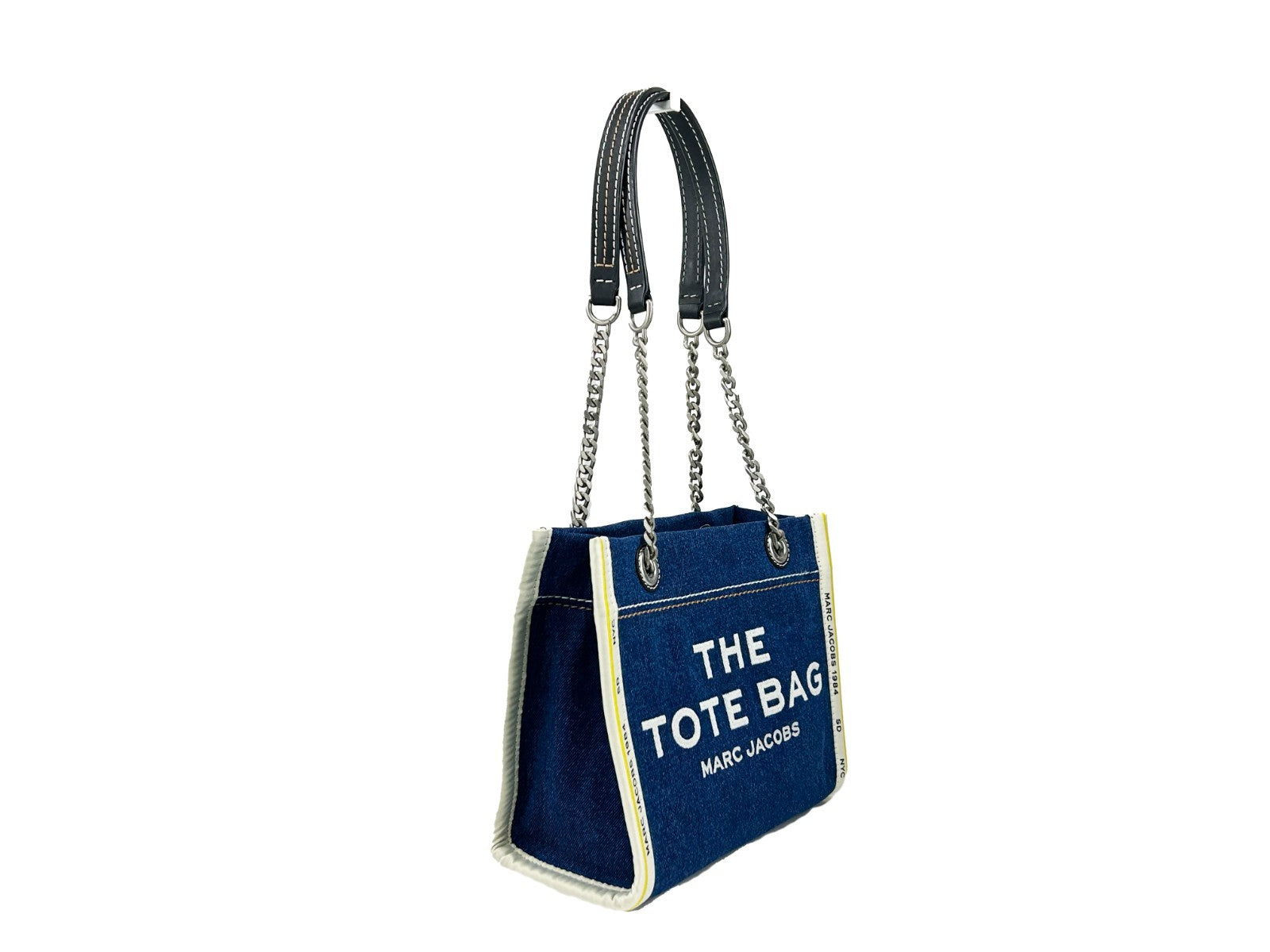 Minibolso tote Marc Jacobs Denim Chain