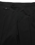 Dolce & Gabbana Black Tapered Leg Men Dress Trouser Pants