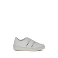 Zapatillas Valentino Garavani de piel de becerro blanca Bos Taurus