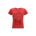Ganni Multicolor Cotton Sweatshirt