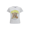 Sudadera Ganni de Algodón Blanco