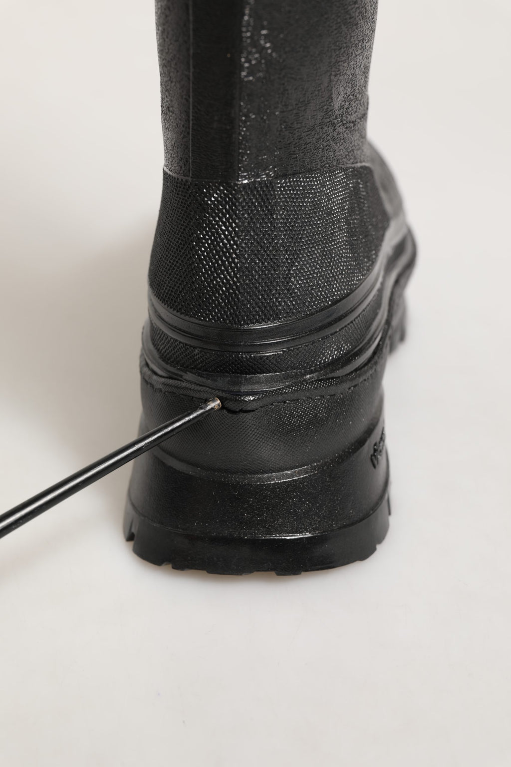 Botas de lluvia Dolce & Gabbana de PVC negro para hombre