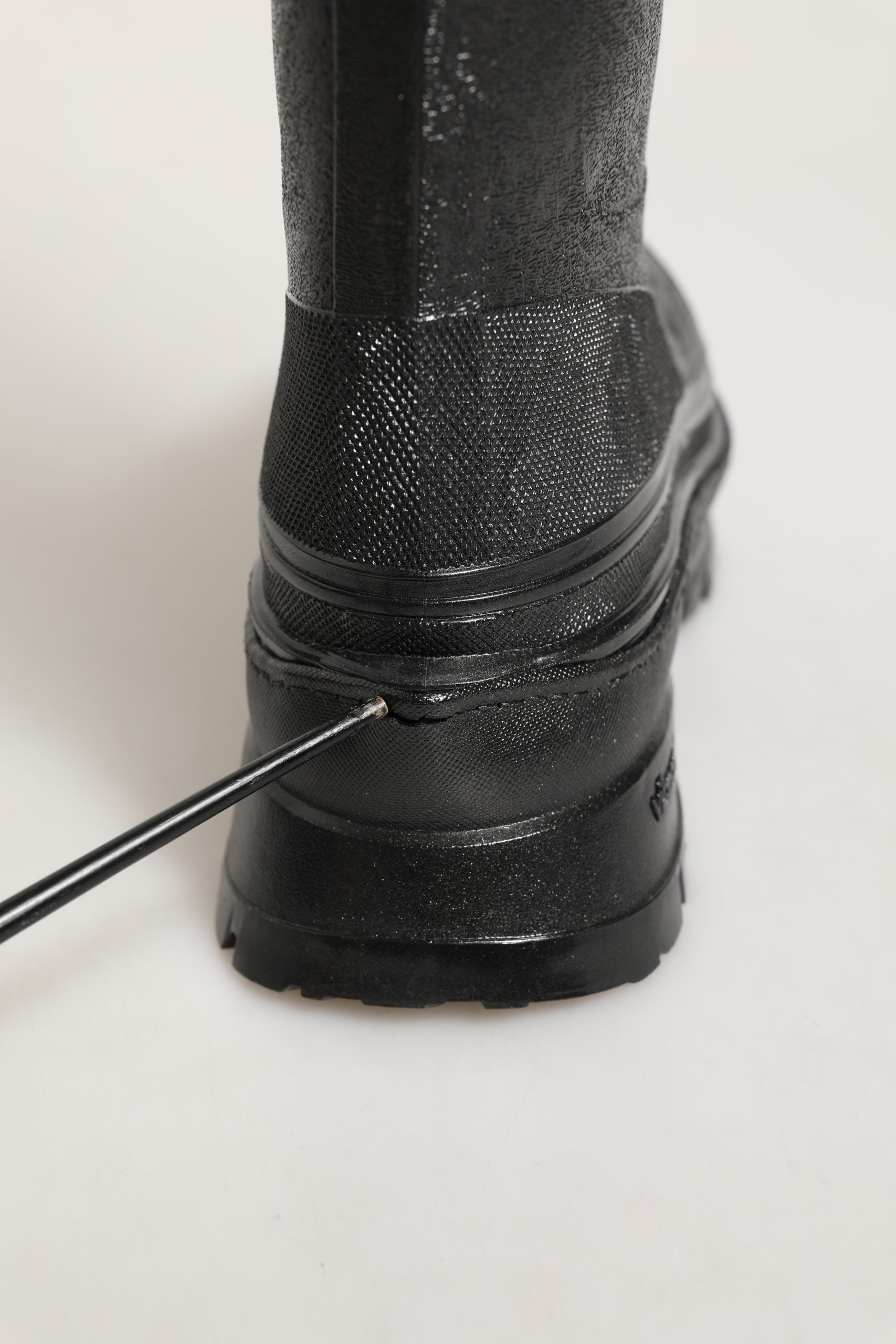Botas de lluvia Dolce & Gabbana de PVC negro para hombre