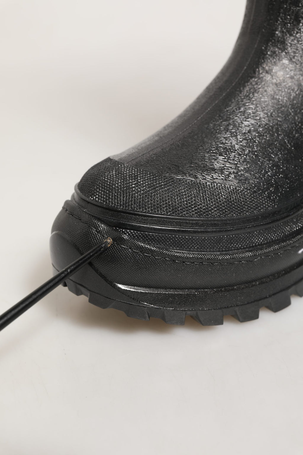 Botas de lluvia Dolce & Gabbana de PVC negro para hombre