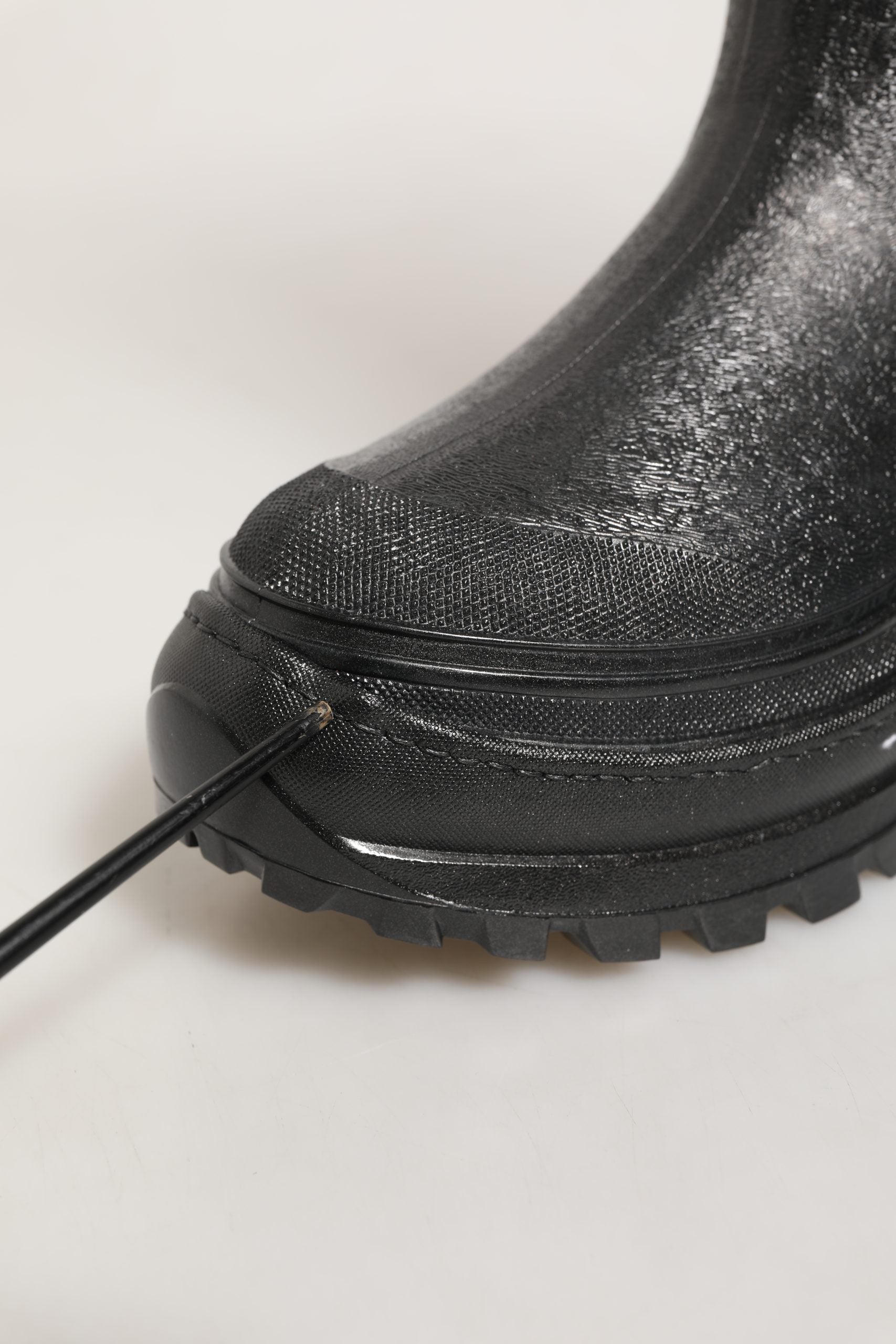 Botas de lluvia Dolce & Gabbana de PVC negro para hombre