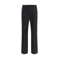 Valentino Black Wool Oves Aries Dress Pants