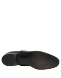 Zapatos de vestir formales tipo Derby de cuero negro Dolce & Gabbana para hombre