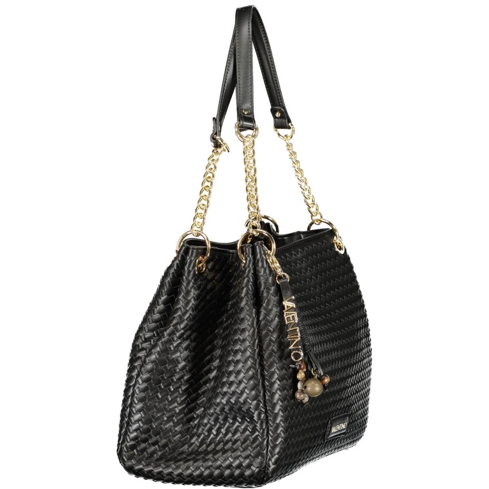 Bolso de mujer Valentino de poliuretano negro