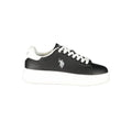 U.S. POLO ASSN. Black Polyester Athletic Sneakers
