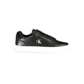 Zapatillas de hombre de poliuretano negras Calvin Klein