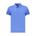 Lotto Blue Polyester Polo Shirt
