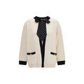 Valentino Beige Cotton Cardigan