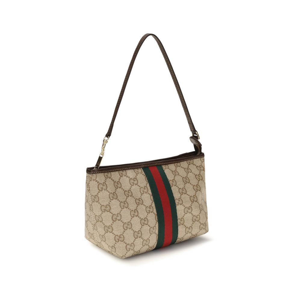 Bolso de tela beige Gucci