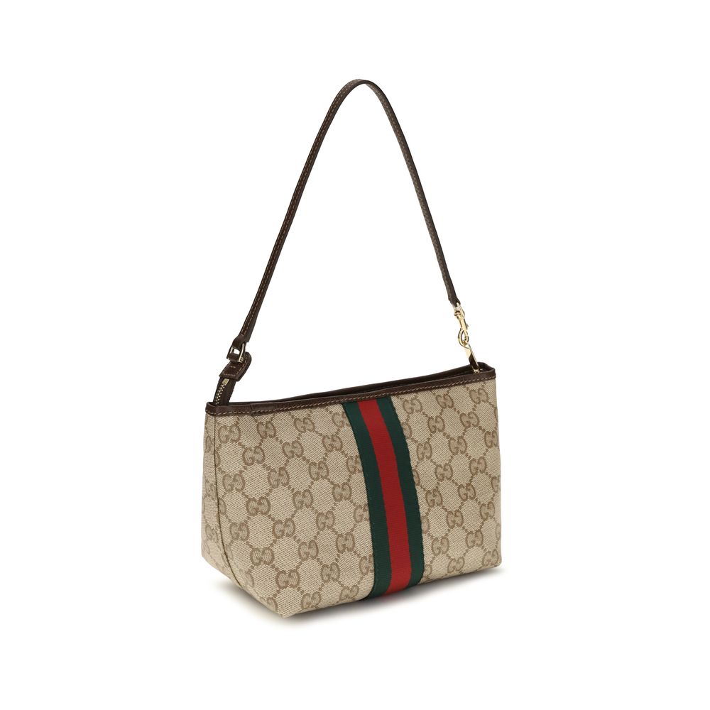 Bolso de tela beige Gucci