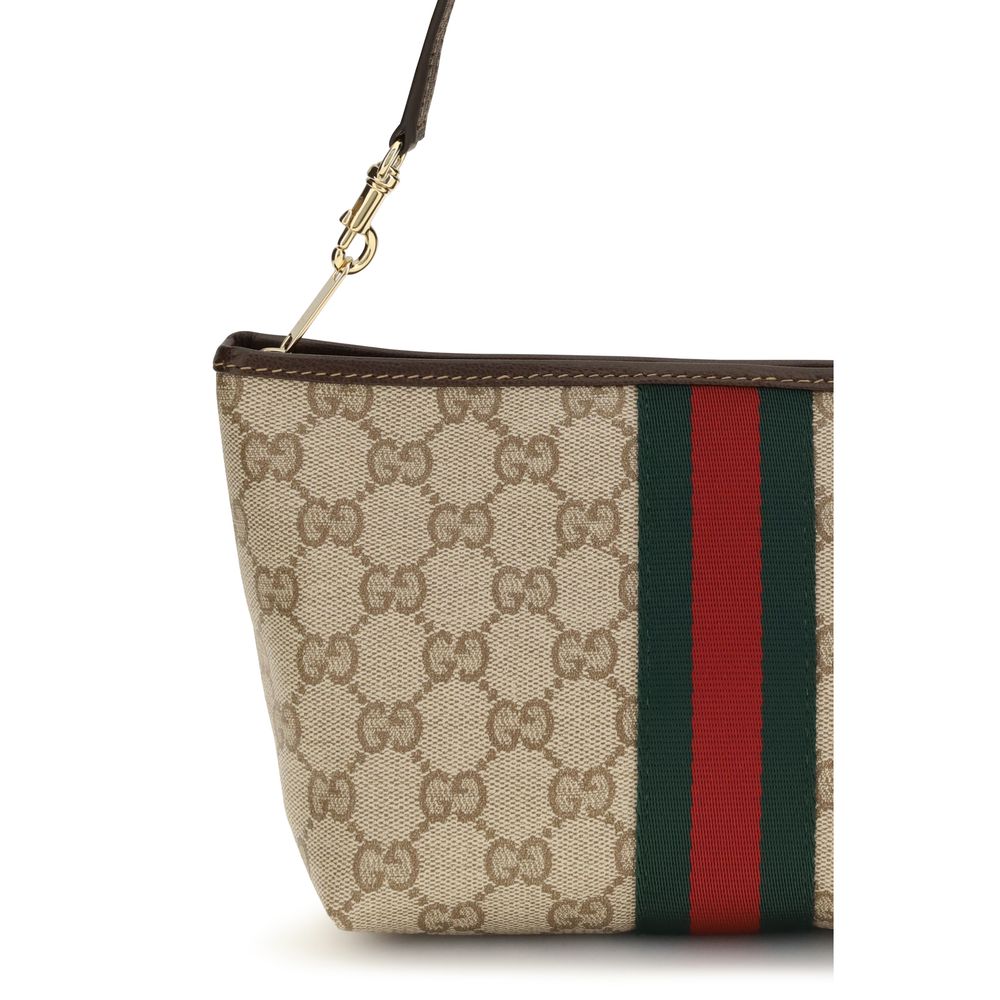 Bolso de tela beige Gucci