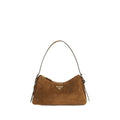 Prada Brown Calf Leather Bos Taurus Backet Bag