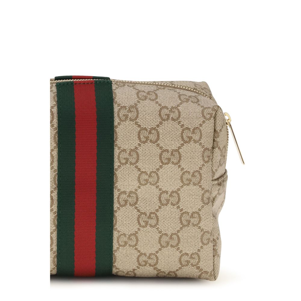 Billetera Gucci de tela beige