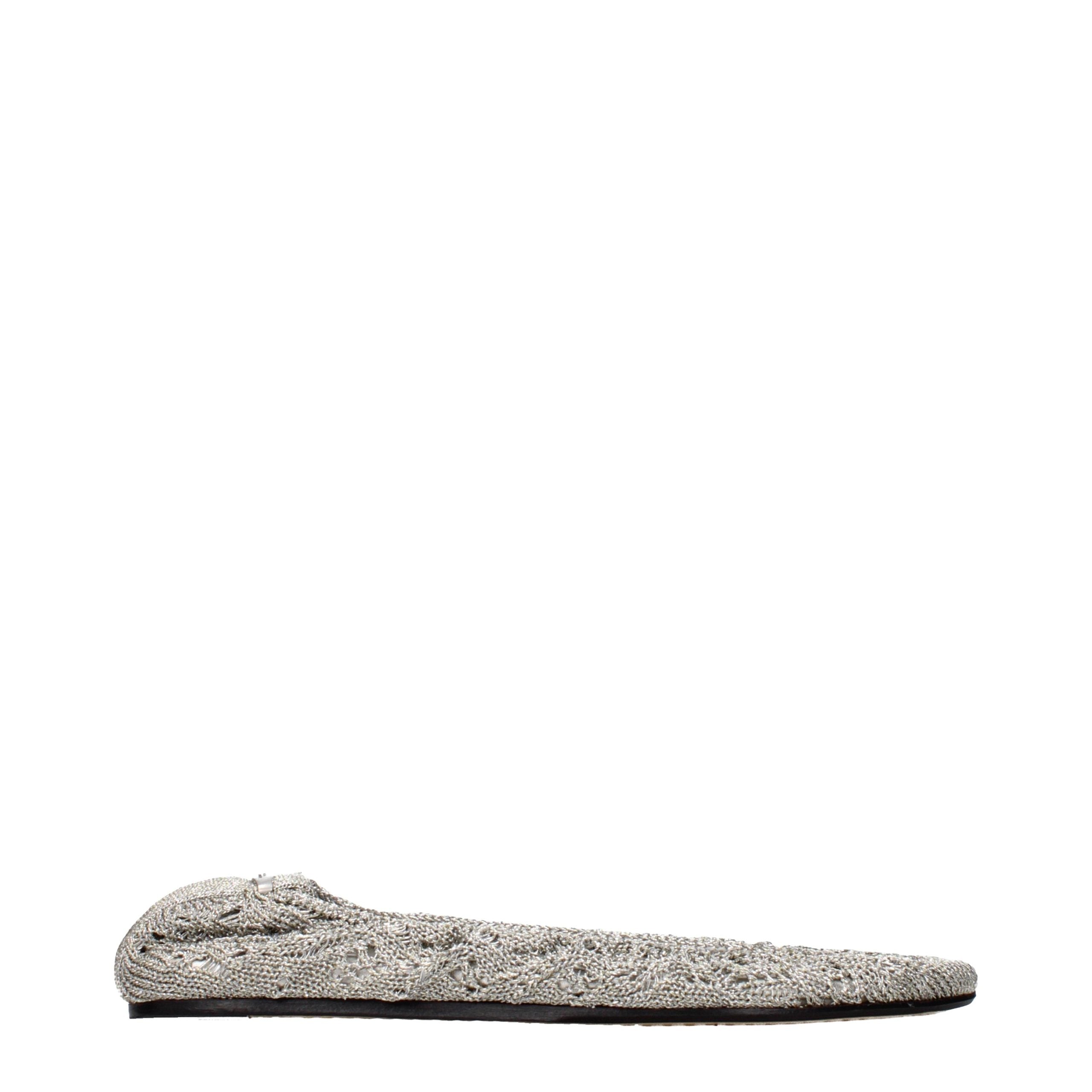 Bailarinas Isabel Marant de tela gris