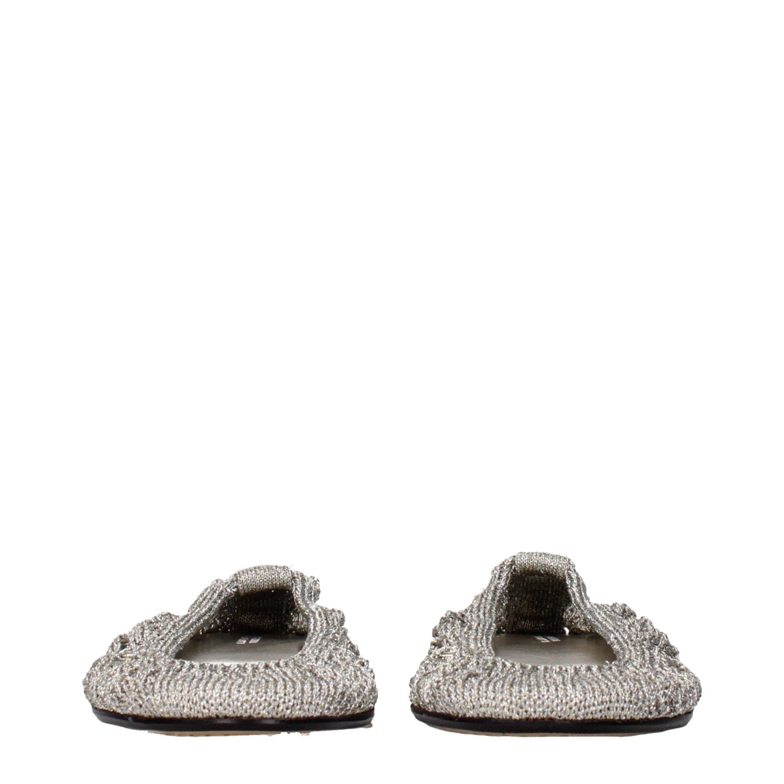 Bailarinas Isabel Marant de tela gris
