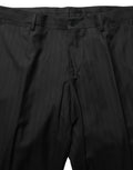Dolce & Gabbana Black Stripes Slim Fit Formal 3 Piece Suit