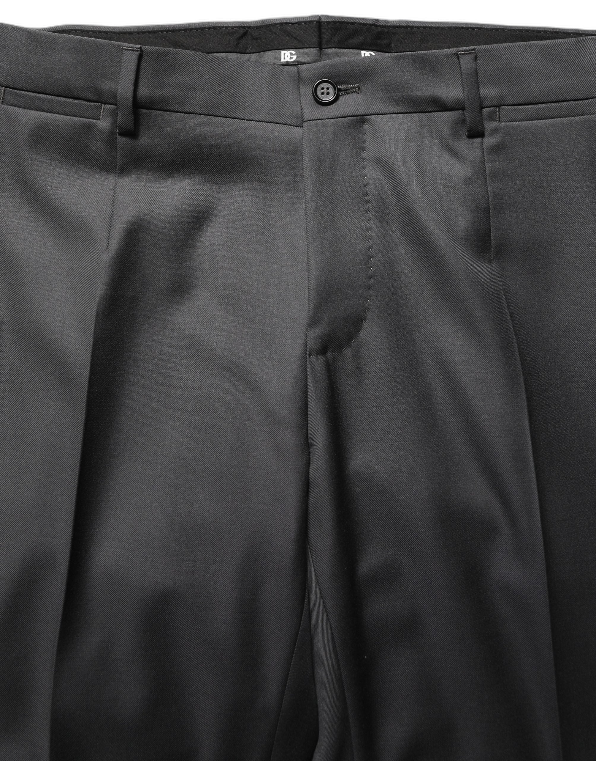 Traje de dos piezas formal Dolce & Gabbana gris MARTINI corte slim para hombre