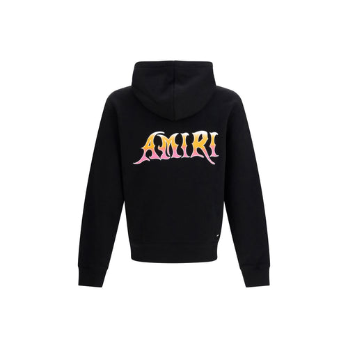 Sweat-shirt en coton noir Amiri