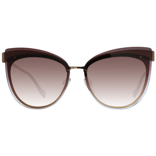 Gafas de sol de metal Ana Hickmann marrón