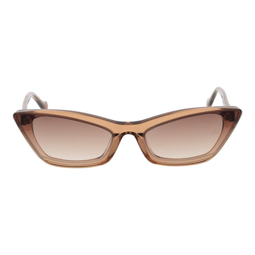 Lunettes de soleil Ana Hickmann en acétate marron