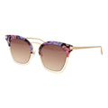 Ana Hickmann Gold Metal Sunglasses