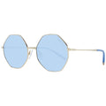 Ana Hickmann Gold Metal Sunglasses