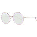 Ana Hickmann Gold Metal Sunglasses