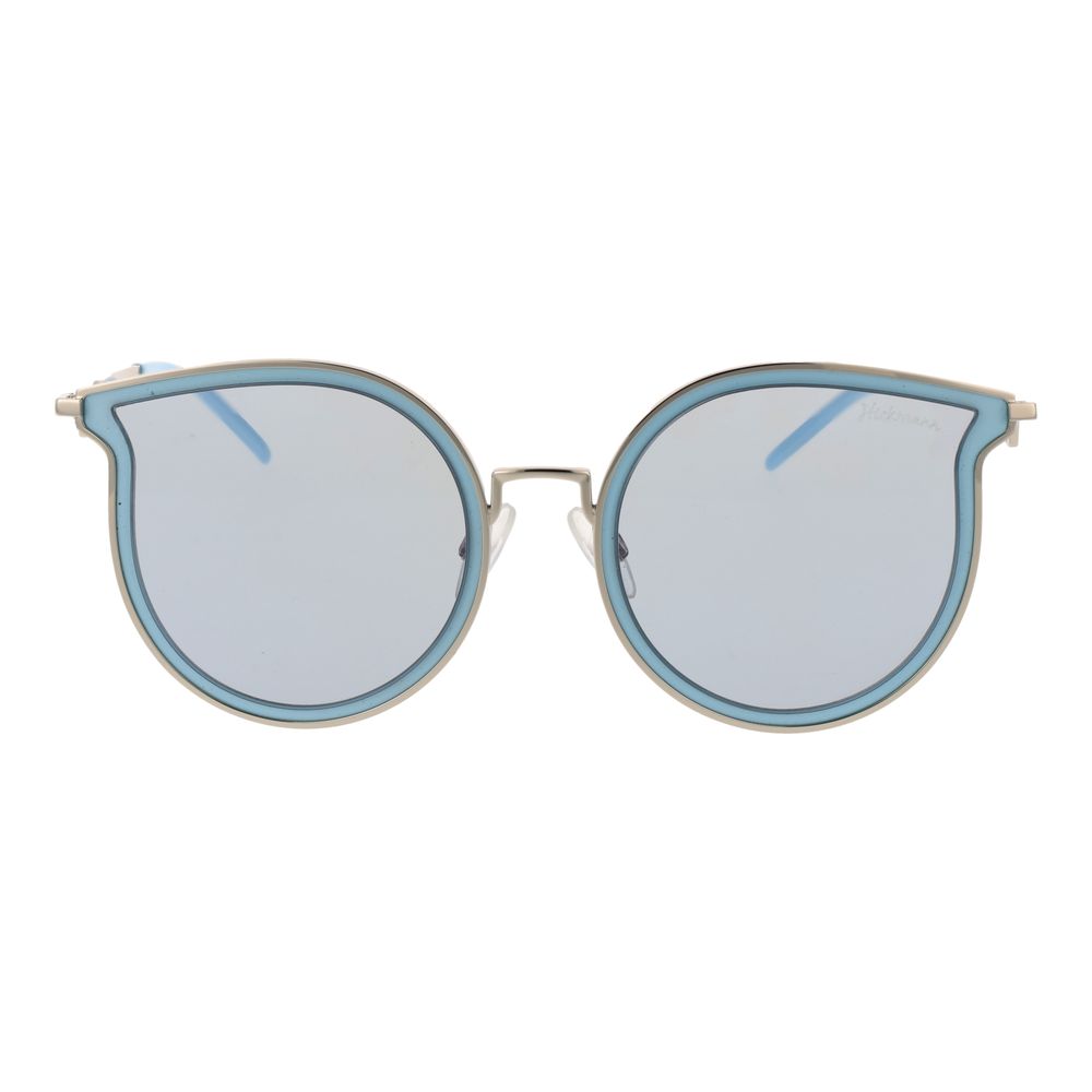 Ana Hickmann Blue Metal Sunglasses