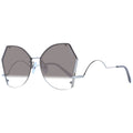 Ana Hickmann Gray Metal Sunglasses