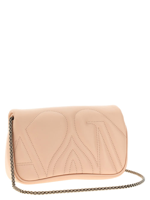 Sac bandoulière Alexander McQueen en cuir d'agneau beige
