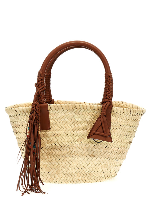 Bolso Alanui de marabú marrón