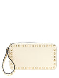 Bolso de mano Valentino Garavani de piel de becerro blanca