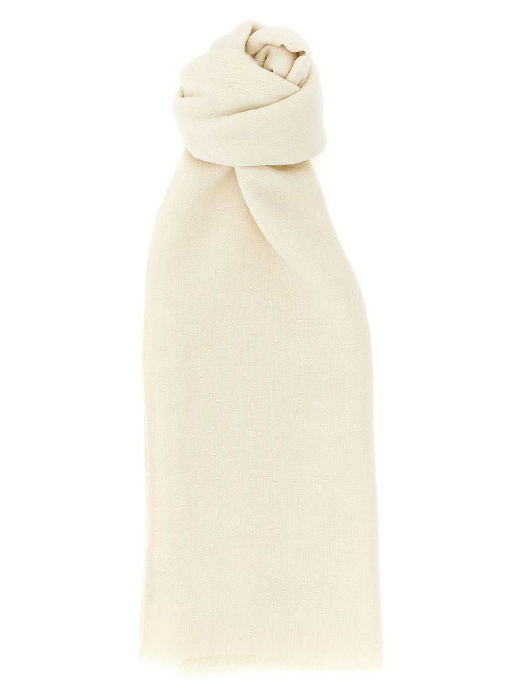 Bufanda de lana beige Max Mara