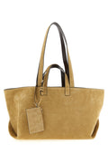 Bolso tote A.P.C. de piel de vaca marrón